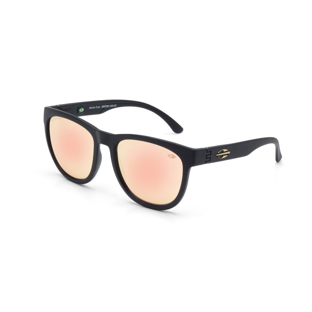 SANTA CRUZ SUNGLASSES MATTE BLACK / ROSE GOLD MIRROR / SURF / LIFESTYLE