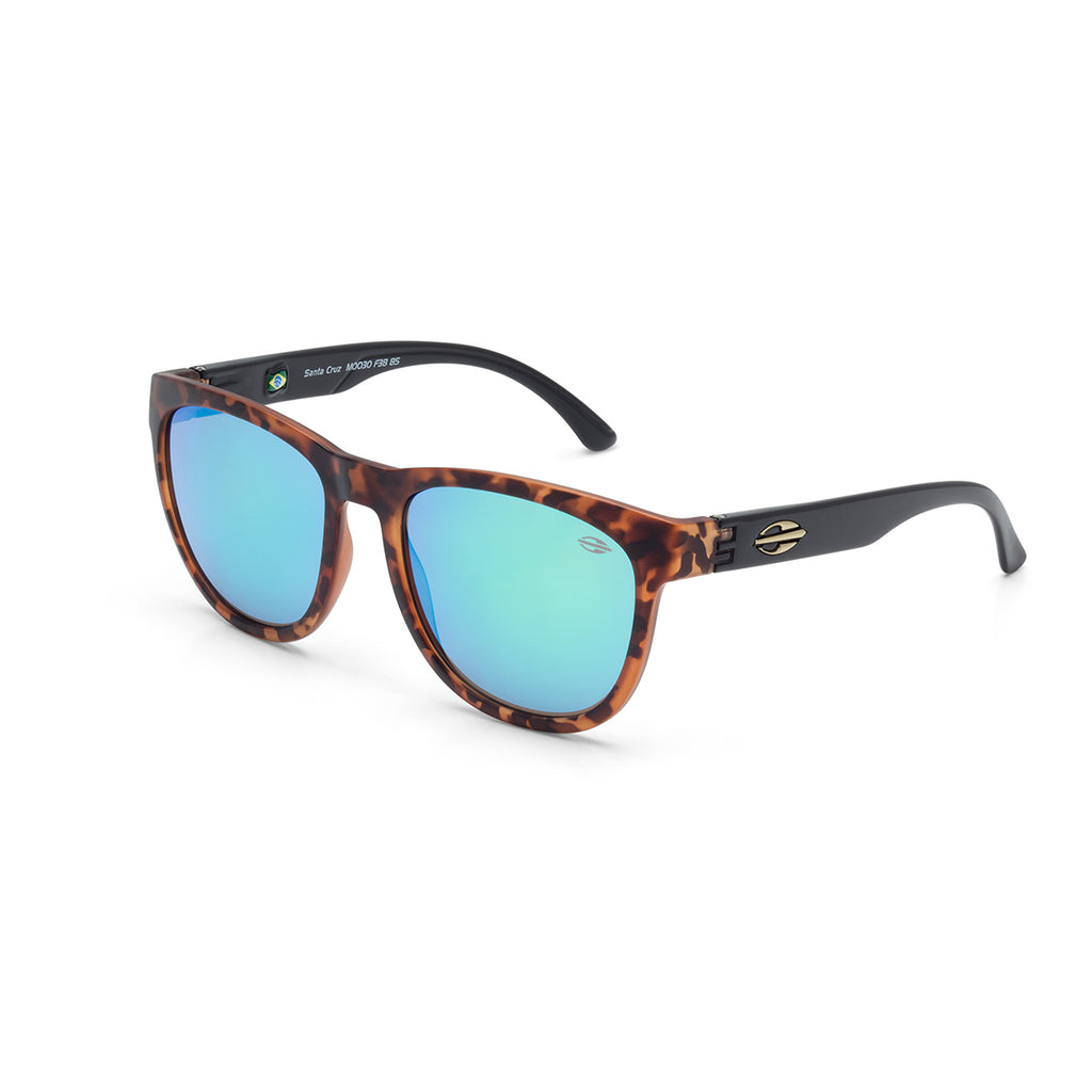 SANTA CRUZ SUNGLASSES HAVANA / BLUE MIRROR / SURF / LIFESTYLE